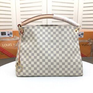 AUTHENTIC Louis Vuitton DAMIER EBENE ARTSY MM bag